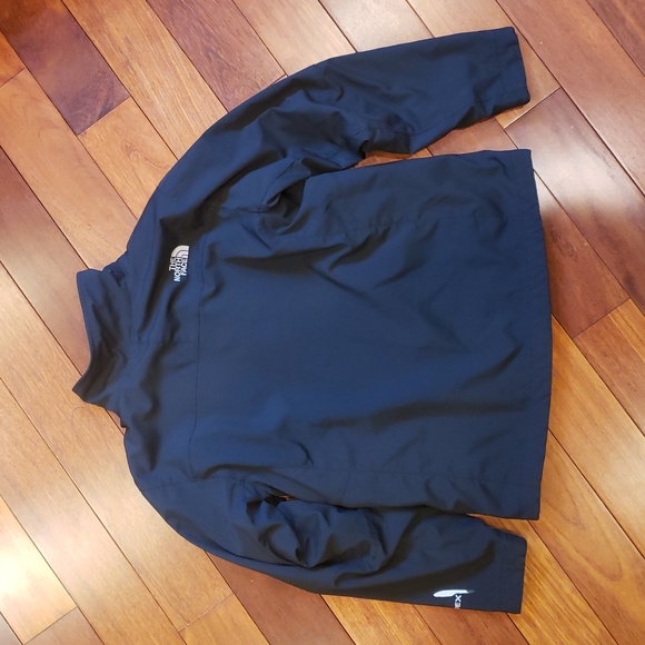 The North Face Girl's Large Rain Resistant Jacket Full Zip Black. - Picture 10 of 10